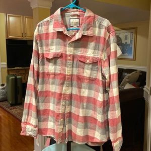 American eagle flannel button down